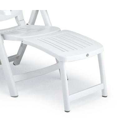 Подставка для ног для кресла Footrest 45 (Salina) белый 480х470 мм