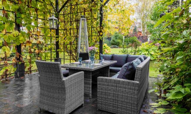 ZORRO PLUS серый комплект мебели из искусственного ротанга