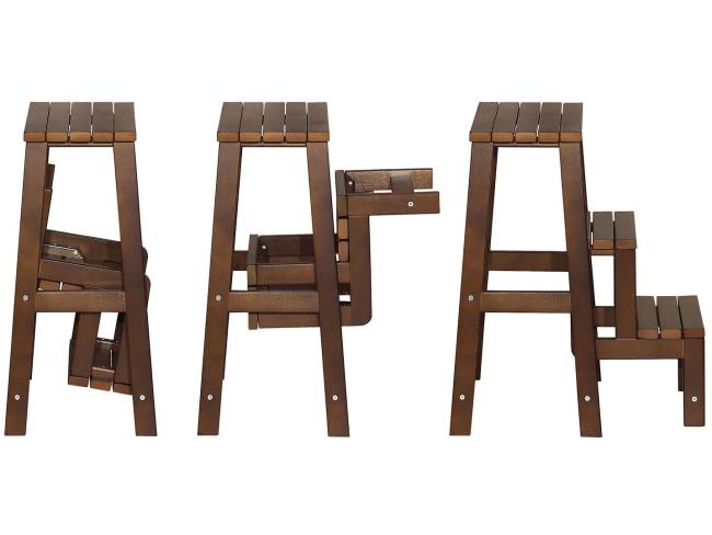 Табурет- стремянка орех