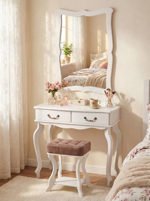 Консоль Берже 21 белый ясень