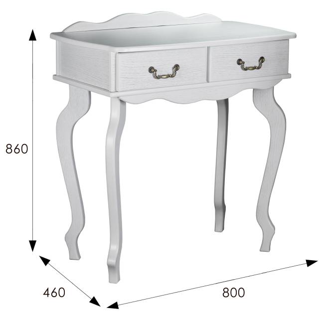 Консоль Берже 21 белый ясень