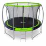 Батут "FunFit 10 FT 312 см PRO inside", зеленый