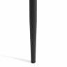 Стул CAPRI (mod. 39) металл, вельвет, 49.5 х 41 х 93,5 см, Dark grey (темно-серый) HLR24 / черный (Комплект из 4 шт.) Dark grey (темно-серый) HLR24 / черный металл, вельвет
