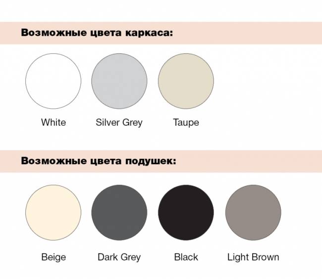 Комплект пластиковой мебели Mykonos бежевый, черный