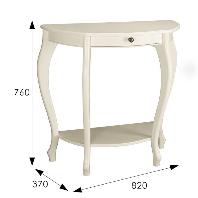 Консоль Элегант дуб шампань Л