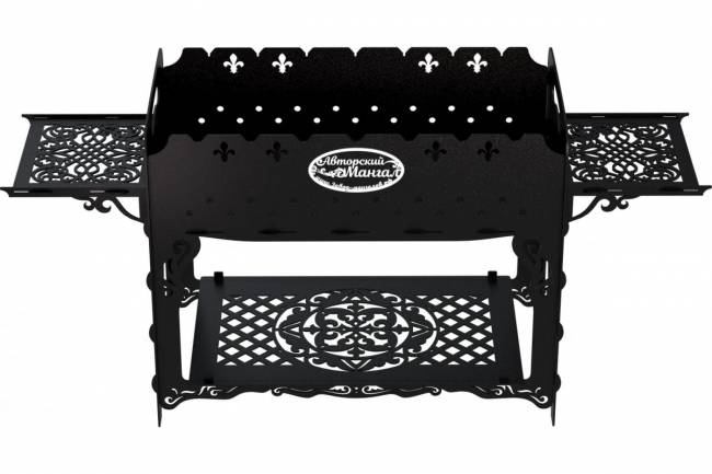 Мангал разборный "Медведь", стандарт, ST3, 2мм Мангал разборный "Медведь", стандарт, ST3, 2мм