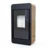 Печь DEFRO HOME PICO, 6,6кВт, золотая сталь