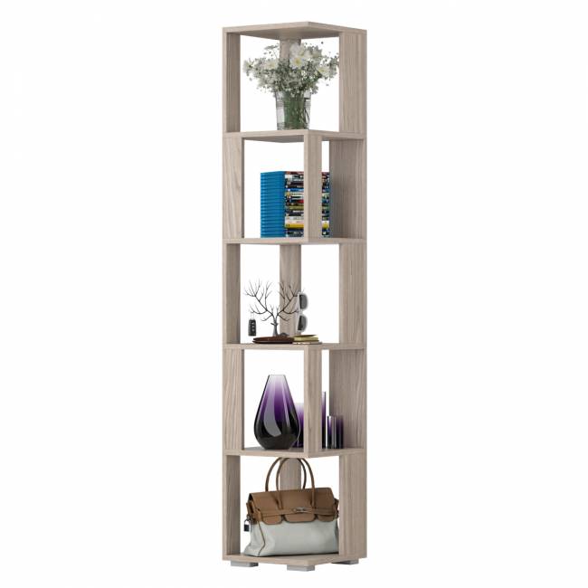 Стеллаж СВК цвет ясень шимо светлый